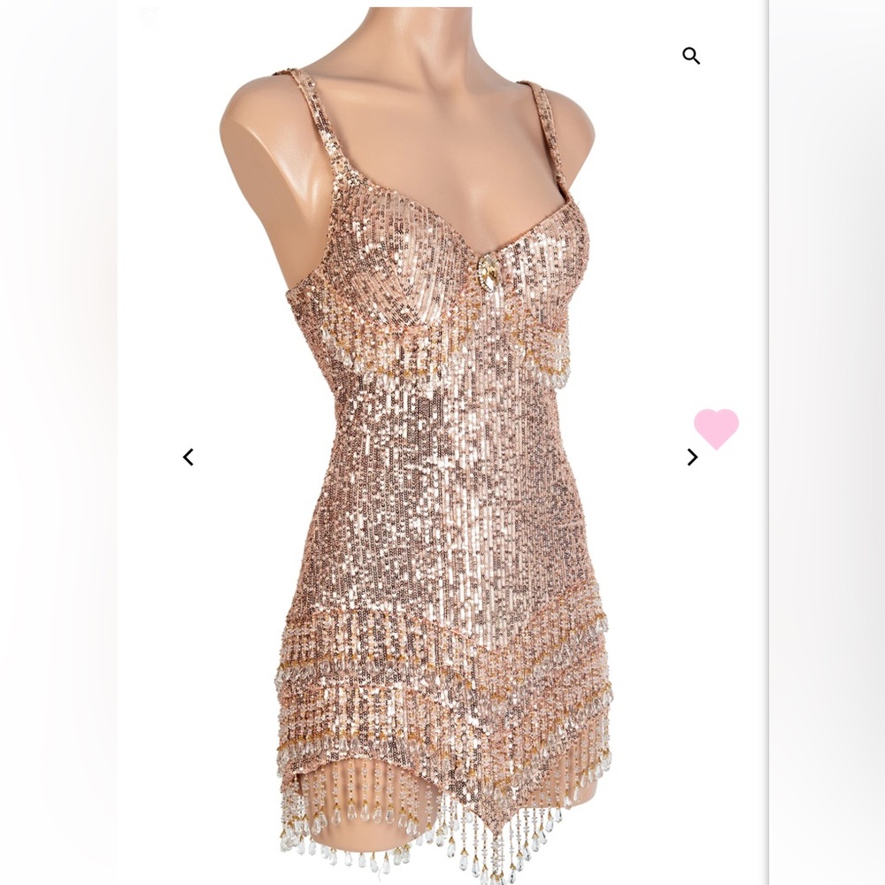 Rose gold dress - Picture 3 of 4